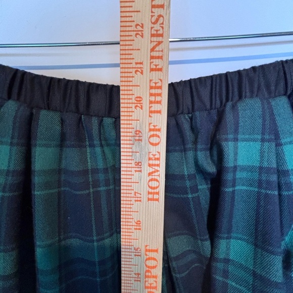 HDE Green & Black Plaid Skater Skirt Women’s Plus 4X - Picture 4 of 7